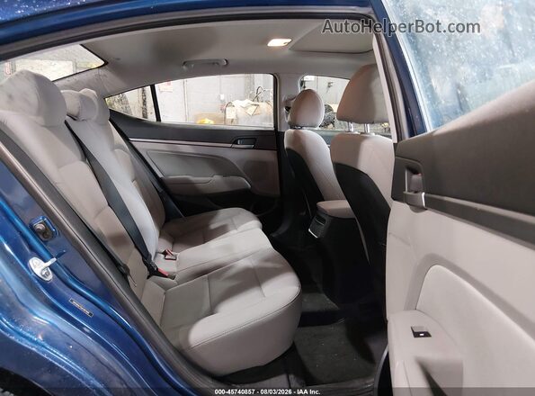 5NPD84LF0JH387669 2018 HYUNDAI ELANTRA Blue Widok naklejki z numerem VIN