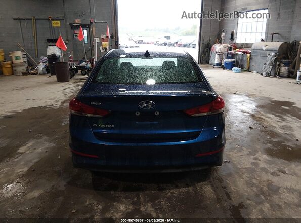 5NPD84LF0JH387669 2018 HYUNDAI ELANTRA Blue 