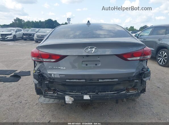 5NPD84LF0JH388661 2018 HYUNDAI ELANTRA Gray 