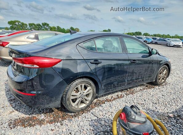 5NPD84LF0JH390894 2018 HYUNDAI ELANTRA Black უკანა მარჯვენა