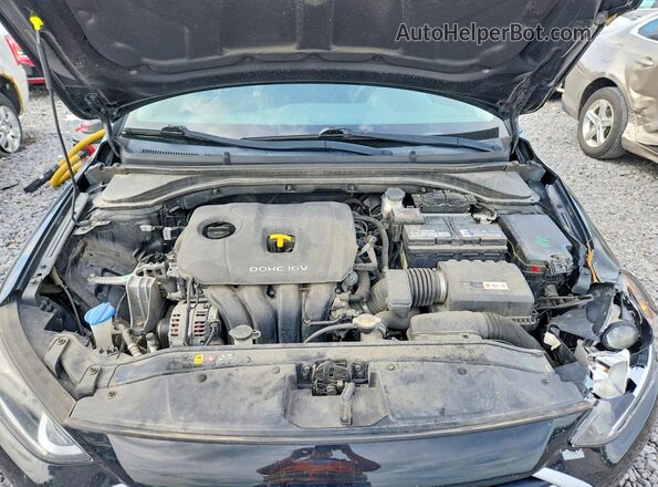 5NPD84LF0JH390894 2018 HYUNDAI ELANTRA Black უკანა სალონის ხედი