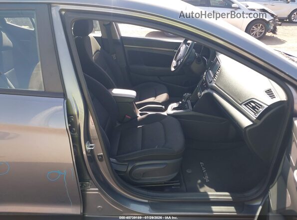 5NPD84LF0JH392645 2018 HYUNDAI ELANTRA Gray Սալոնի դիմացի տեսք