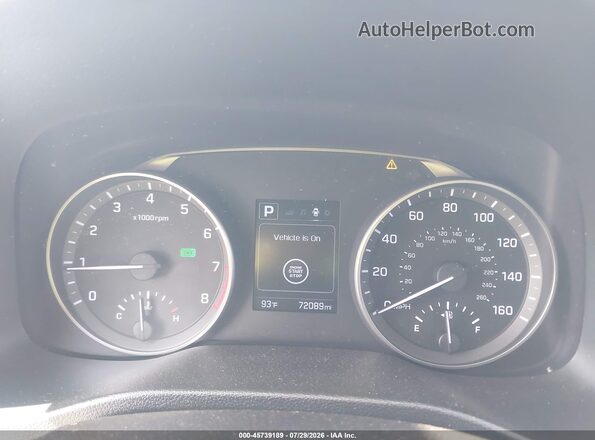 5NPD84LF0JH392645 2018 HYUNDAI ELANTRA Gray Հետևի նստատեղերի տեսք
