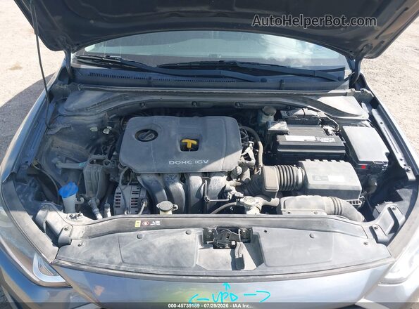 5NPD84LF0JH392645 2018 HYUNDAI ELANTRA Gray Հետևի տեսք