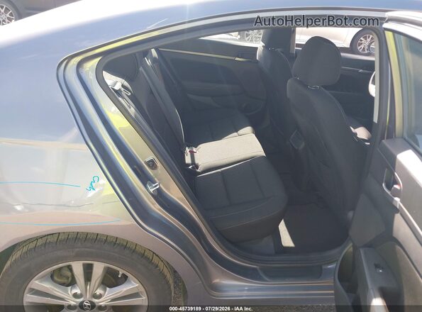 5NPD84LF0JH392645 2018 HYUNDAI ELANTRA Gray VIN կոդի պիտակի տեսք