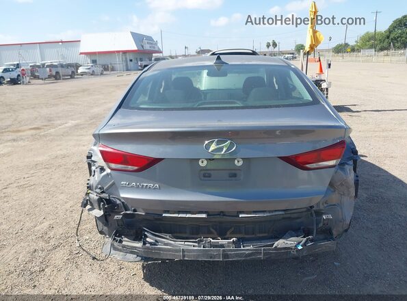 5NPD84LF0JH392645 2018 HYUNDAI ELANTRA Gray 