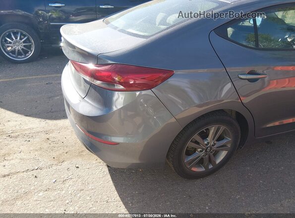 5NPD84LF0JH399546 2018 HYUNDAI ELANTRA Gray Tył prawy