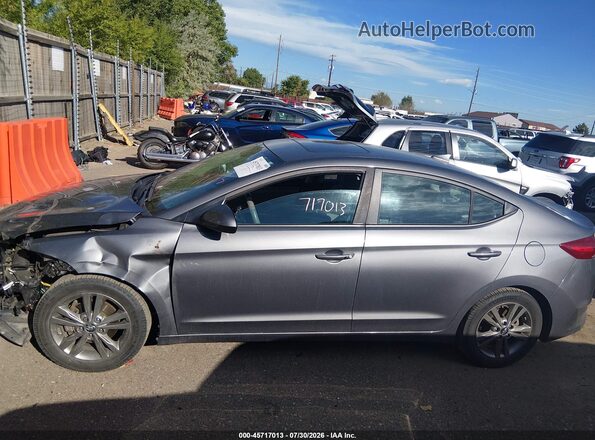5NPD84LF0JH399546 2018 HYUNDAI ELANTRA Gray Widok wnętrza 360 stopni