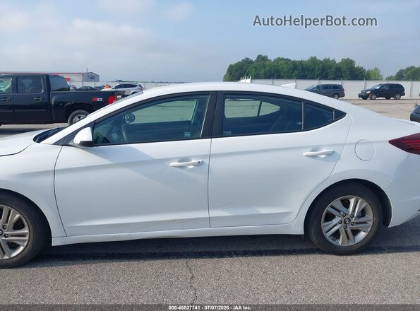 5NPD84LF0KH462775 2019 HYUNDAI ELANTRA White სალონის 360-გრადუსიანი ხედი