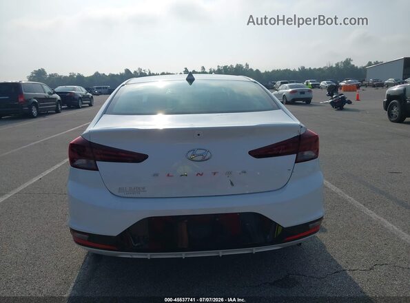 5NPD84LF0KH462775 2019 HYUNDAI ELANTRA White 