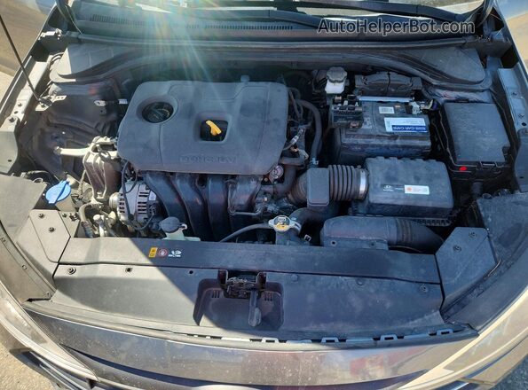 5NPD84LF0KH467362 2019 HYUNDAI ELANTRA Gray Vista interior trasera