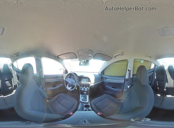 5NPD84LF0KH467362 2019 HYUNDAI ELANTRA Gray Vista de la etiqueta del VIN