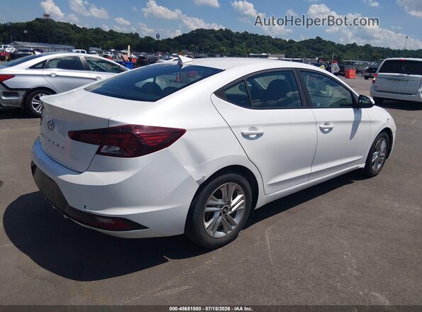 5NPD84LF0KH475946 2019 HYUNDAI ELANTRA Белый Задняя правая четверть