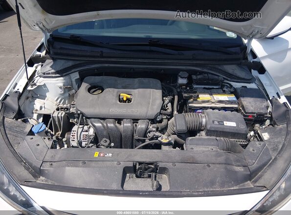 5NPD84LF0KH475946 2019 HYUNDAI ELANTRA Белый Вид сзади