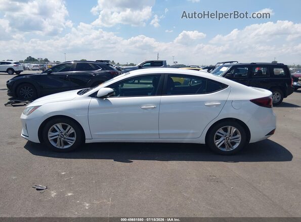 5NPD84LF0KH475946 2019 HYUNDAI ELANTRA Белый Панорамный вид салона 360°