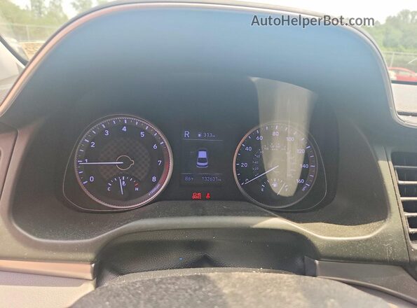 5NPD84LF0KH486798 2019 HYUNDAI ELANTRA Серебряный Вид щитка приборов