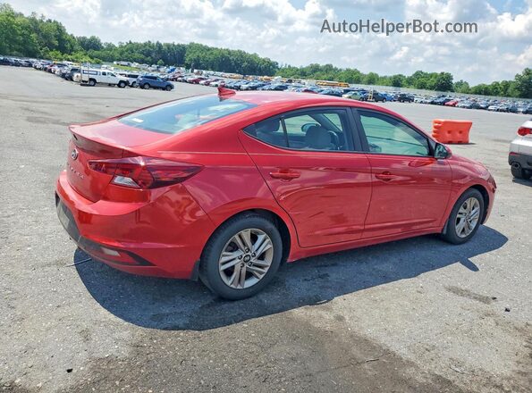 5NPD84LF0LH517579 2020 HYUNDAI ELANTRA Maroon უკანა მარჯვენა