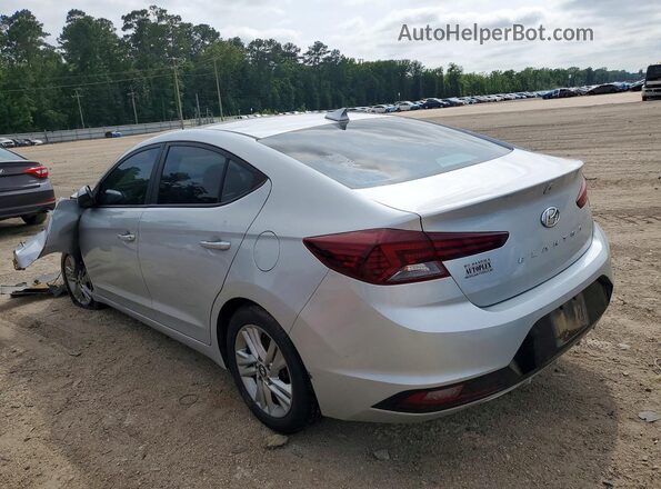 5NPD84LF0LH519994 2020 HYUNDAI ELANTRA Silver Rear left