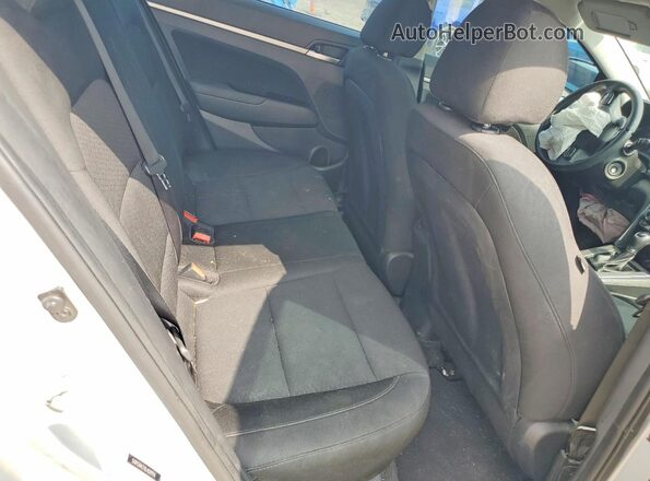 5NPD84LF0LH519994 2020 HYUNDAI ELANTRA Silver Rear seats view