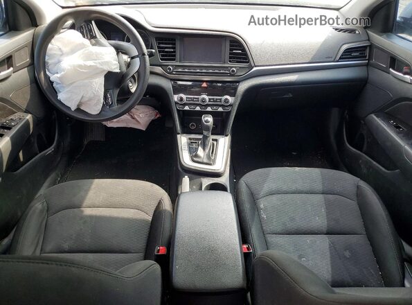 5NPD84LF0LH519994 2020 HYUNDAI ELANTRA Silver Dashboard view