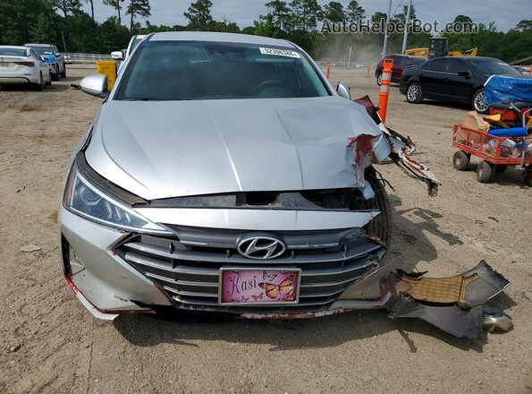 5NPD84LF0LH519994 2020 HYUNDAI ELANTRA Silver Front view