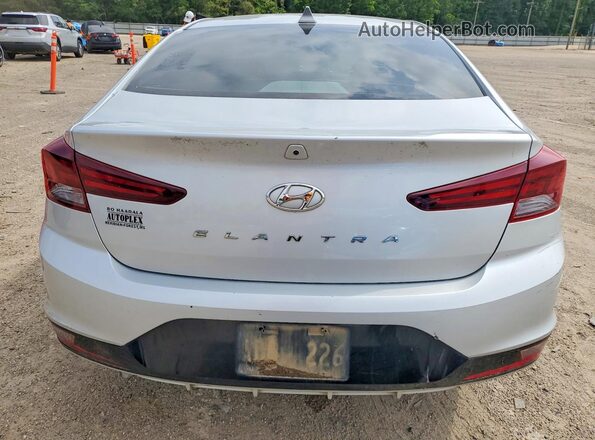 5NPD84LF0LH519994 2020 HYUNDAI ELANTRA Silver Rear view