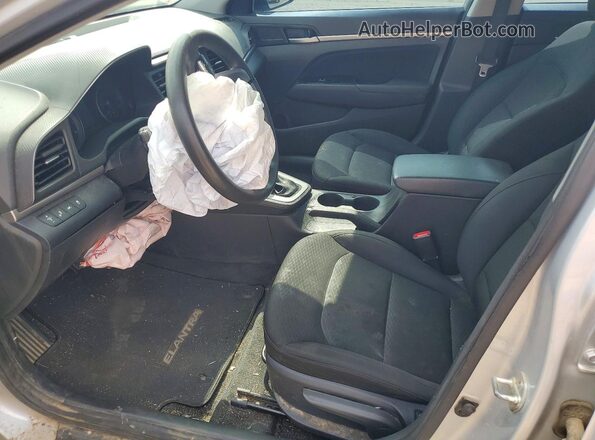 5NPD84LF0LH519994 2020 HYUNDAI ELANTRA Silver Front interior view