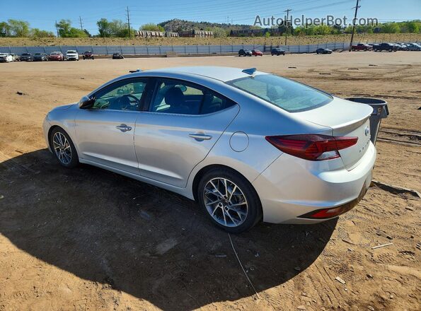5NPD84LF0LH538223 2020 HYUNDAI ELANTRA Silver Հետևի ձախ