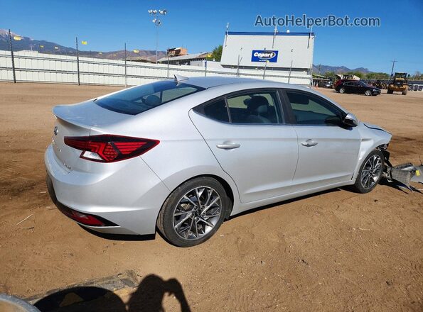 5NPD84LF0LH538223 2020 HYUNDAI ELANTRA Silver Հետևի աջ