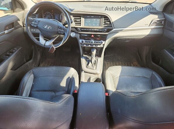 5NPD84LF0LH538223 2020 HYUNDAI ELANTRA Silver Առջևի վահանակի տեսք
