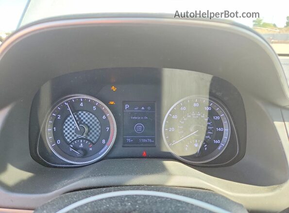 5NPD84LF0LH538223 2020 HYUNDAI ELANTRA Silver Սարքավորումների վահանակի տեսք