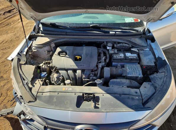 5NPD84LF0LH538223 2020 HYUNDAI ELANTRA Silver Սալոնի հետևի տեսք