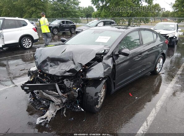 5NPD84LF0LH557578 2020 HYUNDAI ELANTRA Gray Przód lewy