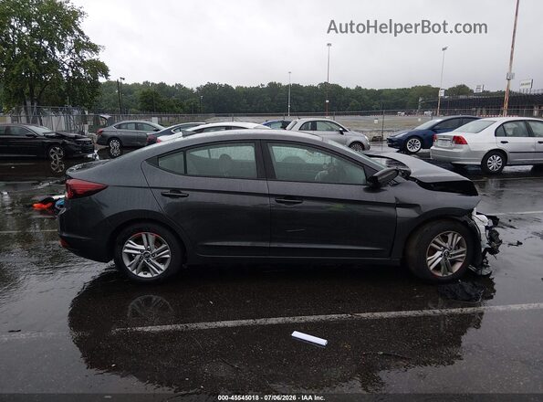 5NPD84LF0LH557578 2020 HYUNDAI ELANTRA Gray Widok wnętrza z tyłu