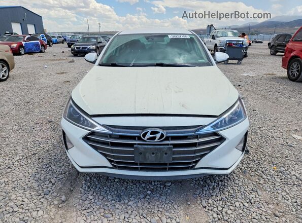 5NPD84LF0LH570749 2020 HYUNDAI ELANTRA White Front view