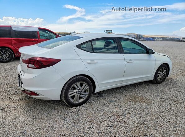 5NPD84LF0LH570749 2020 HYUNDAI ELANTRA White Rear right