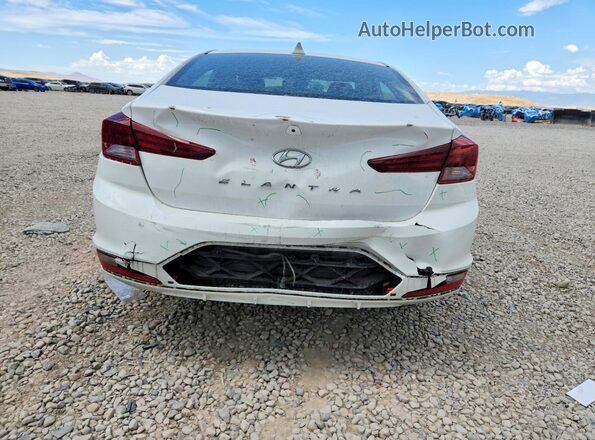 5NPD84LF0LH570749 2020 HYUNDAI ELANTRA White Rear view