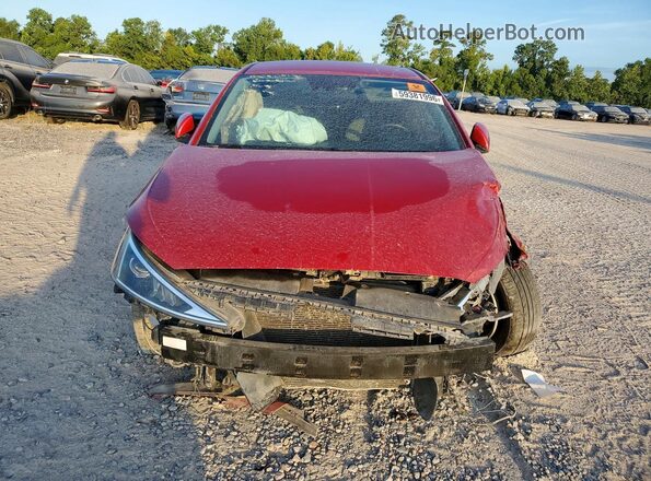 5NPD84LF0LH587891 2020 HYUNDAI ELANTRA Red Вид спереду