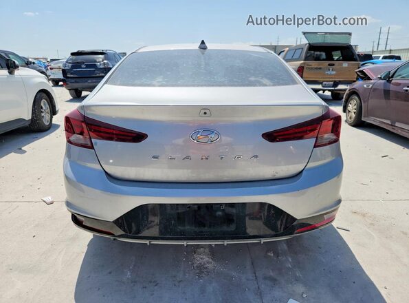 5NPD84LF0LH588443 2020 HYUNDAI ELANTRA Silver Widok z tyłu