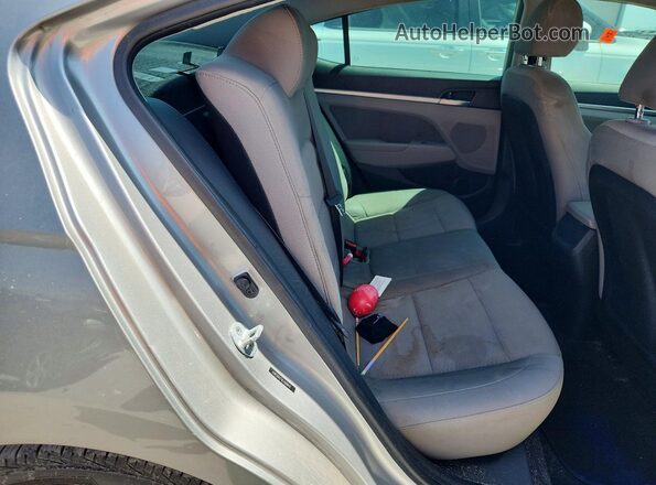5NPD84LF0LH588443 2020 HYUNDAI ELANTRA Silver Widok tylnych siedzeń