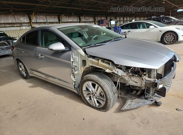 5NPD84LF0LH592878 2020 HYUNDAI ELANTRA Silver Передня права чверть