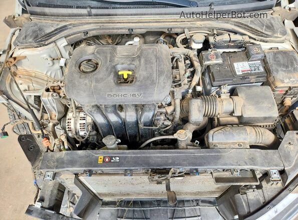5NPD84LF0LH592878 2020 HYUNDAI ELANTRA Silver Вид задньої частини салону