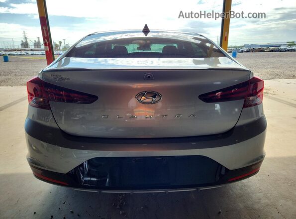 5NPD84LF0LH592878 2020 HYUNDAI ELANTRA Silver Вид ззаду
