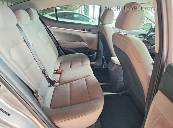 5NPD84LF0LH592878 2020 HYUNDAI ELANTRA Silver Вид задніх сидінь