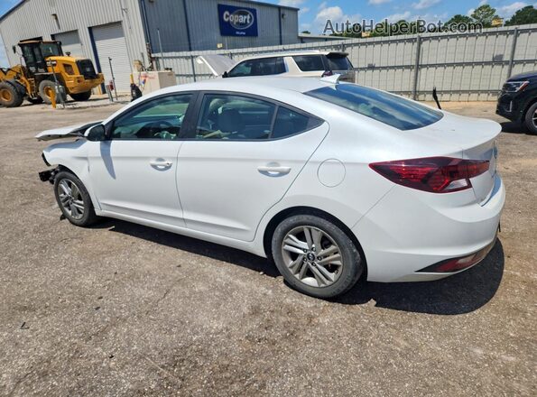 5NPD84LF0LH594761 2020 HYUNDAI ELANTRA White Rear left