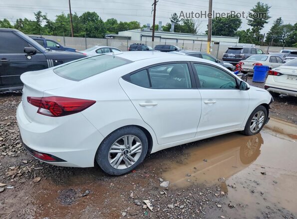 5NPD84LF0LH599023 2020 HYUNDAI ELANTRA White Rear right