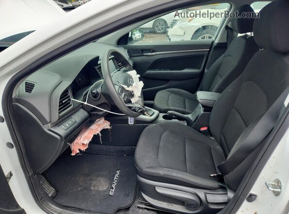 5NPD84LF0LH599023 2020 HYUNDAI ELANTRA White Front interior view