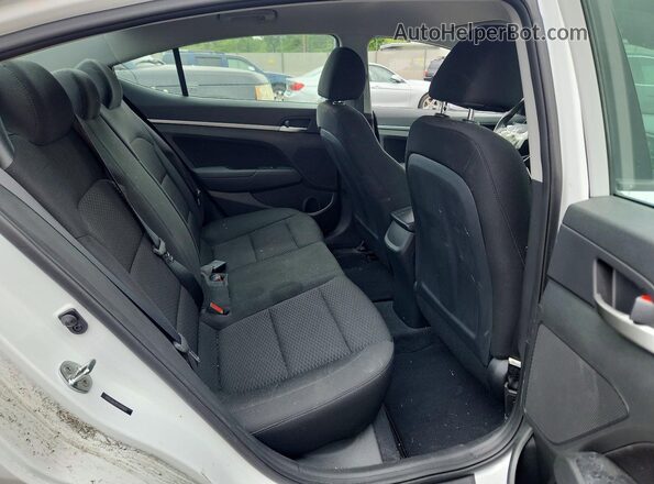 5NPD84LF0LH599023 2020 HYUNDAI ELANTRA White Rear seats view