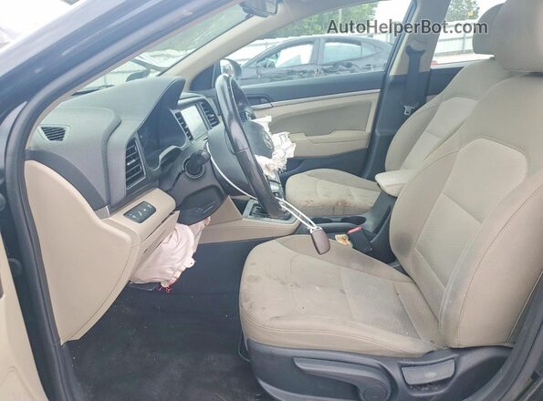 5NPD84LF0LH605354 2020 HYUNDAI ELANTRA Black Սալոնի դիմացի տեսք
