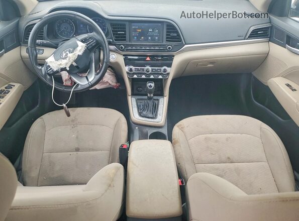5NPD84LF0LH605354 2020 HYUNDAI ELANTRA Black Առջևի վահանակի տեսք